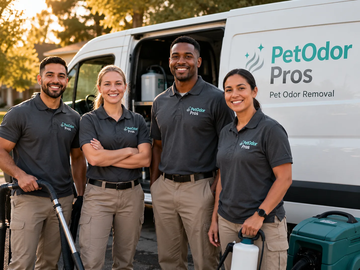 Pet Odor Removal team serving Evansville, AR